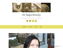 Tablet Screenshot of jillbaguchinsky.com